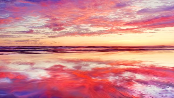 Sea Illustration Artwork Sky Landscape