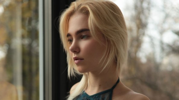 Blonde Girl 4k