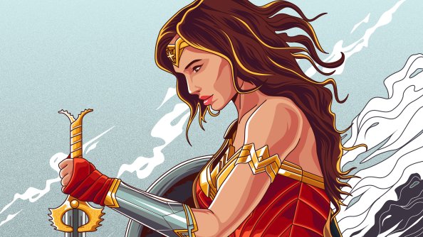 Wonder Woman 4k New Artworks