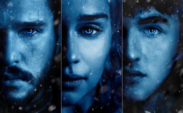 Daenerys Jon Snow Bran Stark Posters Game Of Thrones Season 7