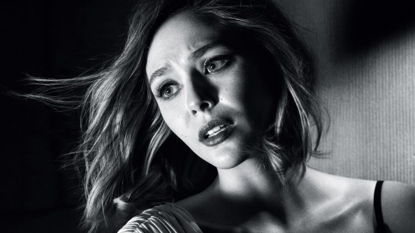 Elizabeth Olsen Monochrome