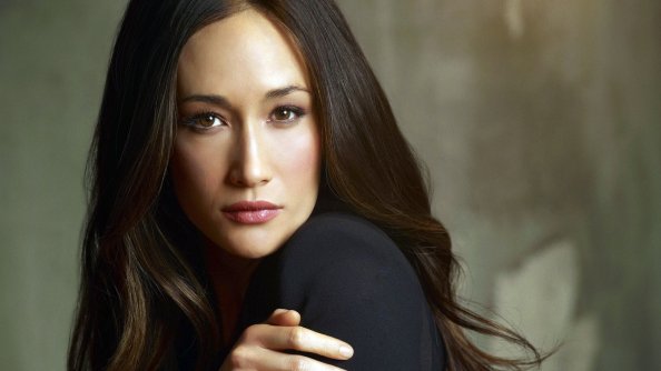 Maggie Q Face