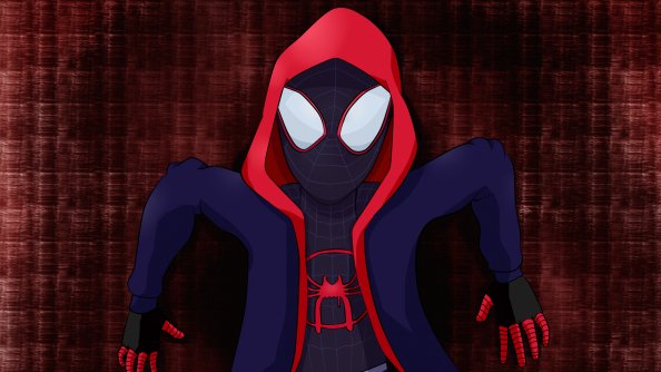 SpiderMan Into The Spider Verse Comic Art