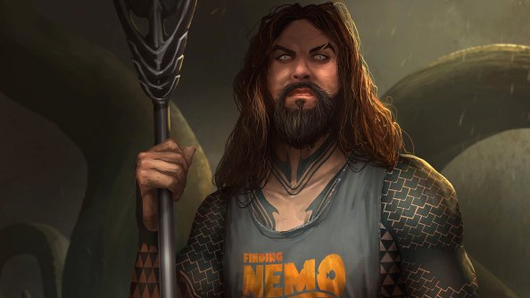 Jason Momoa Finding Nemo