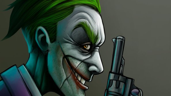 Joker With Gun