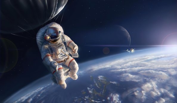 The Ascention Astronaut 4k