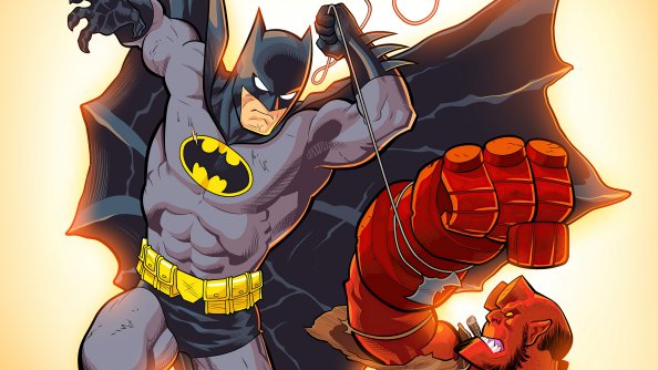 Batman Vs Hellboy