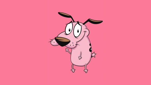 Courage The Cowardly Dog Minimal 4k