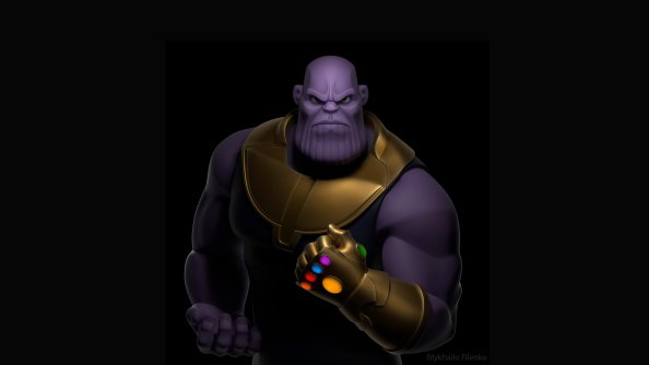 Thanos 4K Digital Art