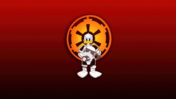 Donald Duck Stormtrooper