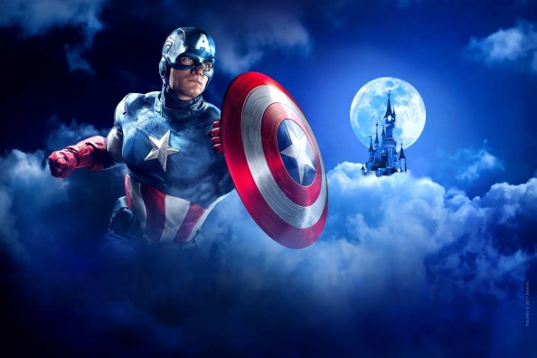 Captain America Disneyland Paris Marvel Summer Of Superheroes