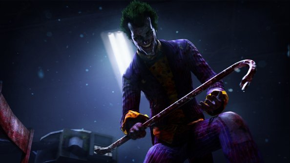 Joker Holding Crowbar