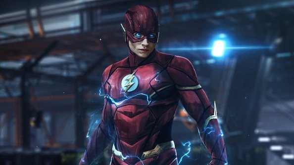 The Flash Erza Miller 4k