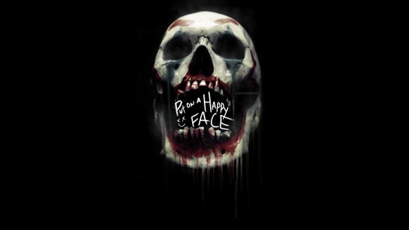 Joker Skull Always Smile