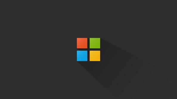 Microsoft Minimal Logo 4k