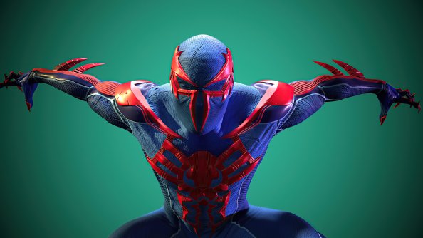 Spider Man 2099 4k Art