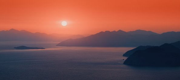 Orange Sunset Evening 5k