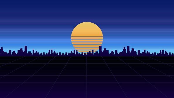 City View Synthwave 4k