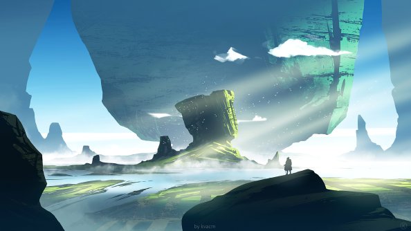 Standing Alone Warrior 4k