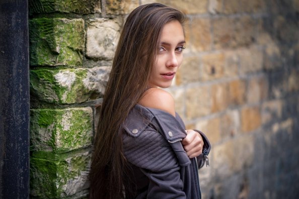 Girl Model Outdoors