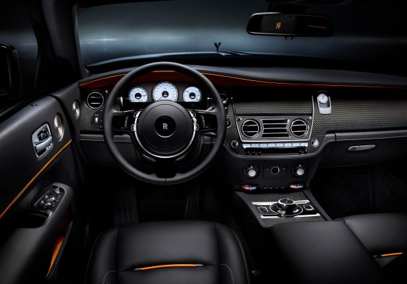 Rolls Royce Dawn Black Badge Interior 4k