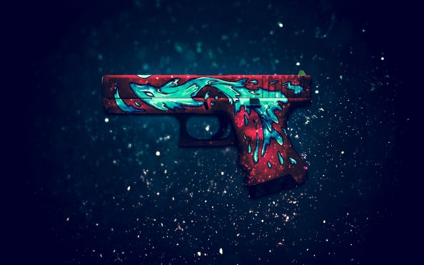 Gun Digital Art