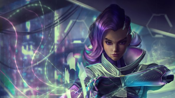Sombra Overwatch Fan Artwork