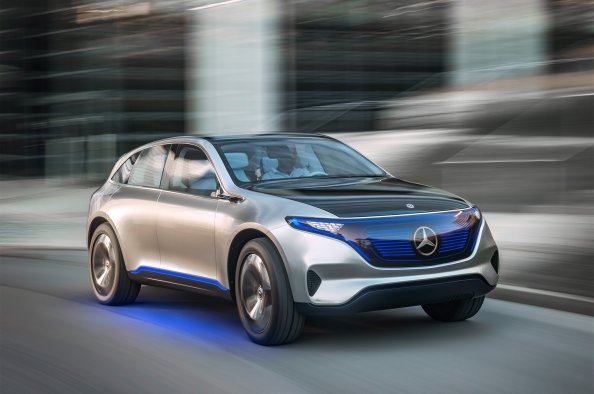 Mercedes Benz EQ Electric Car