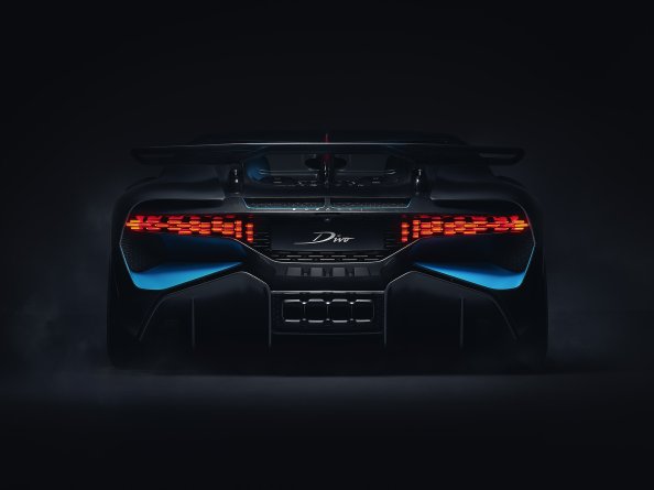 2018 Bugatti Divo Rear View