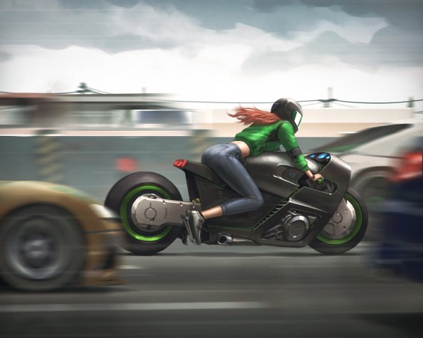 Biker Girl