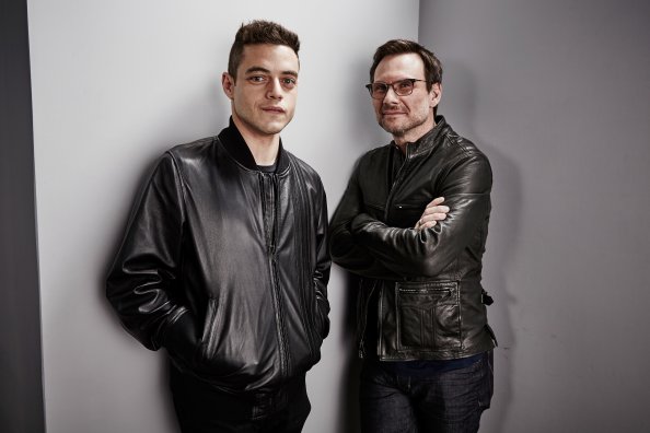 Rami Malek And Christian Slater