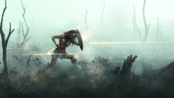 Wonder Woman Artwork HD 2018