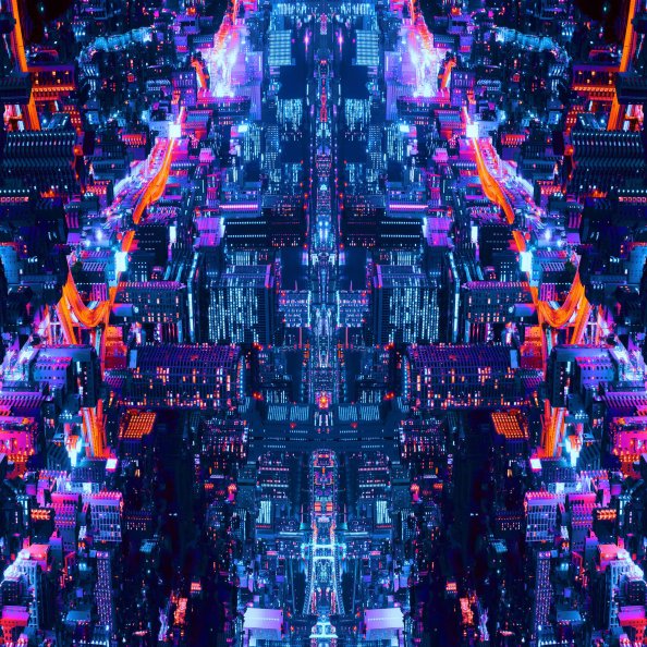 City Lights At Night