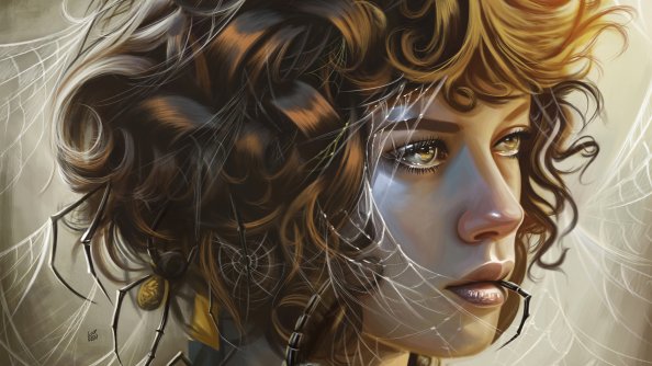 Graphic Design Girl Art 4k