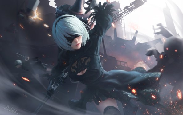 4k Nier Automata Video Game