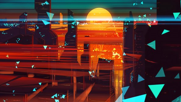 Abstract City 4k