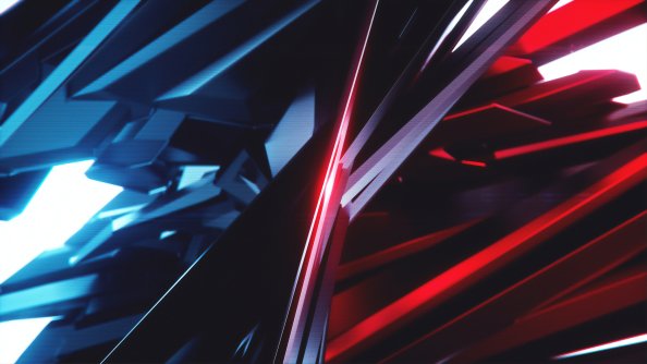 Sharp Shapes 3d Abstract Art 4k