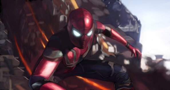 Spiderman New Suit In Infinity War 4k