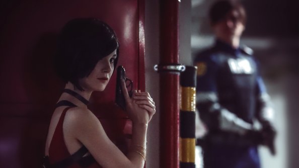 Ada Wong And Leon Cosplay