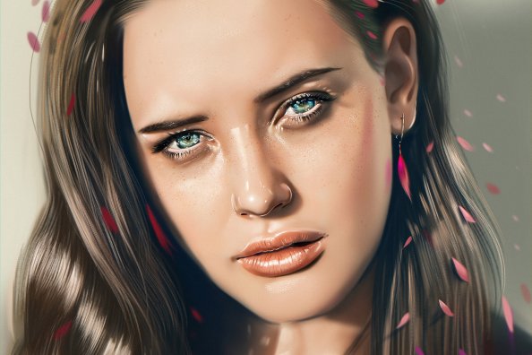 Katherine Langford Fan Art