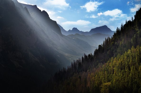 Scenic View Of Mountains