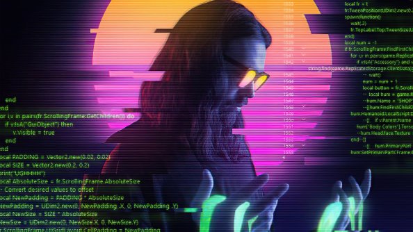 Cyber Guy Retrowave 5k
