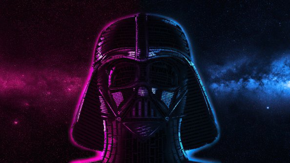 Darth Vader Typography