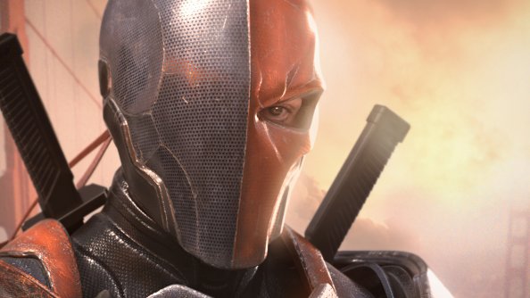 Deathstroke Batman Arkham 4k
