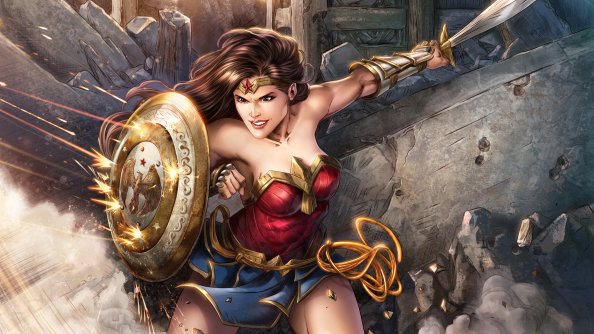 Wonder Woman 5k Digital Artwork