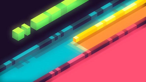 3d Abstract Colorful Shapes Minimalist 5k
