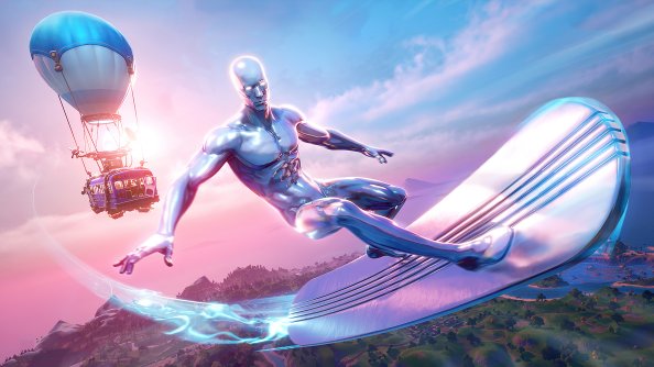 Fortnite Season 4 Silver Surfer