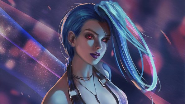 League Of Legends Jinx Art