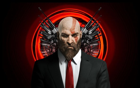 Kratos As Hitman