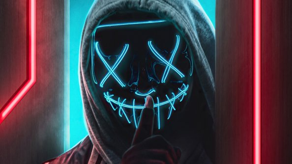 Ssh Mask Glowing Boy 4k